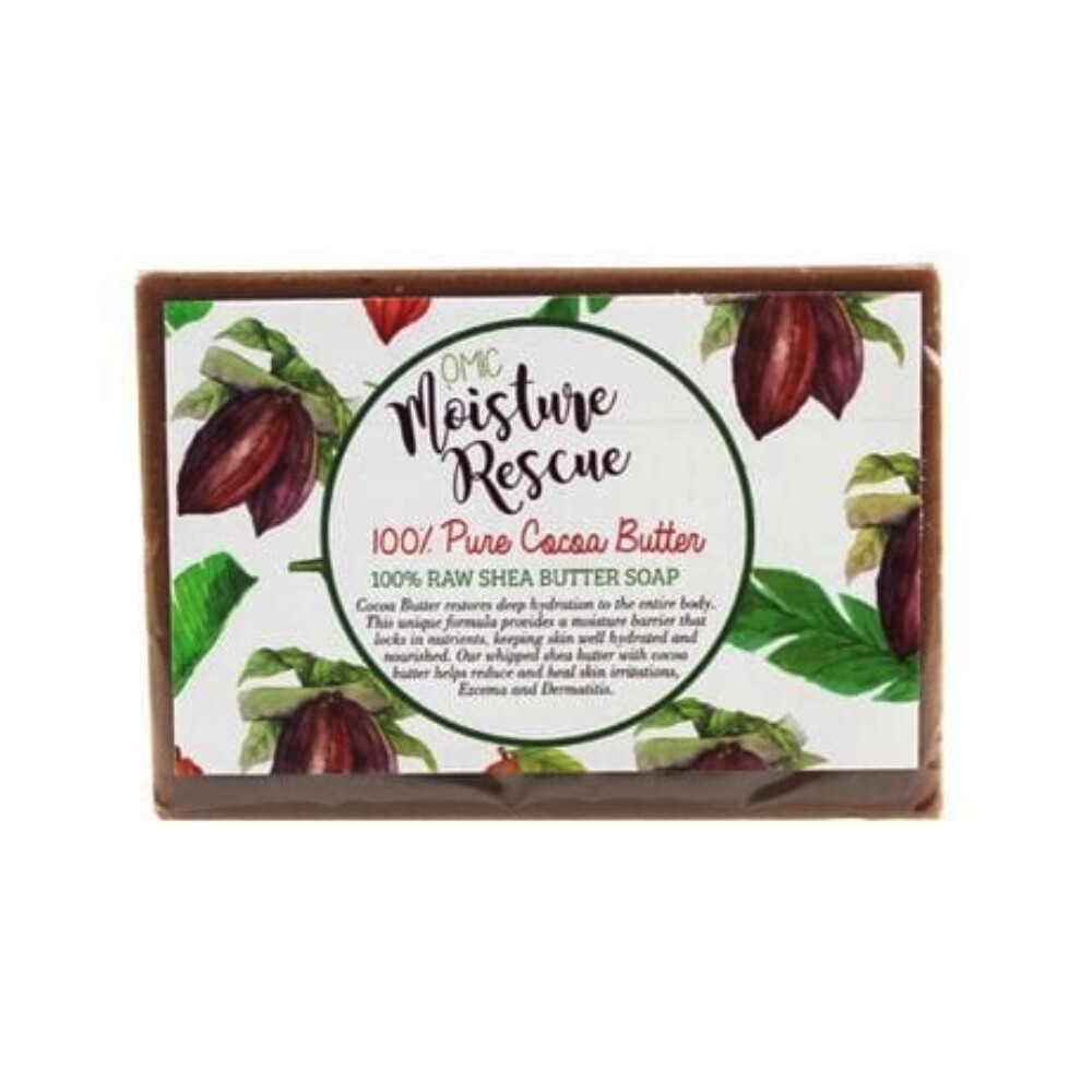 Omic Moisture Rescue Shea Butter Soap with Cocoa Butter Deep Moisturizing for Nourished Skin