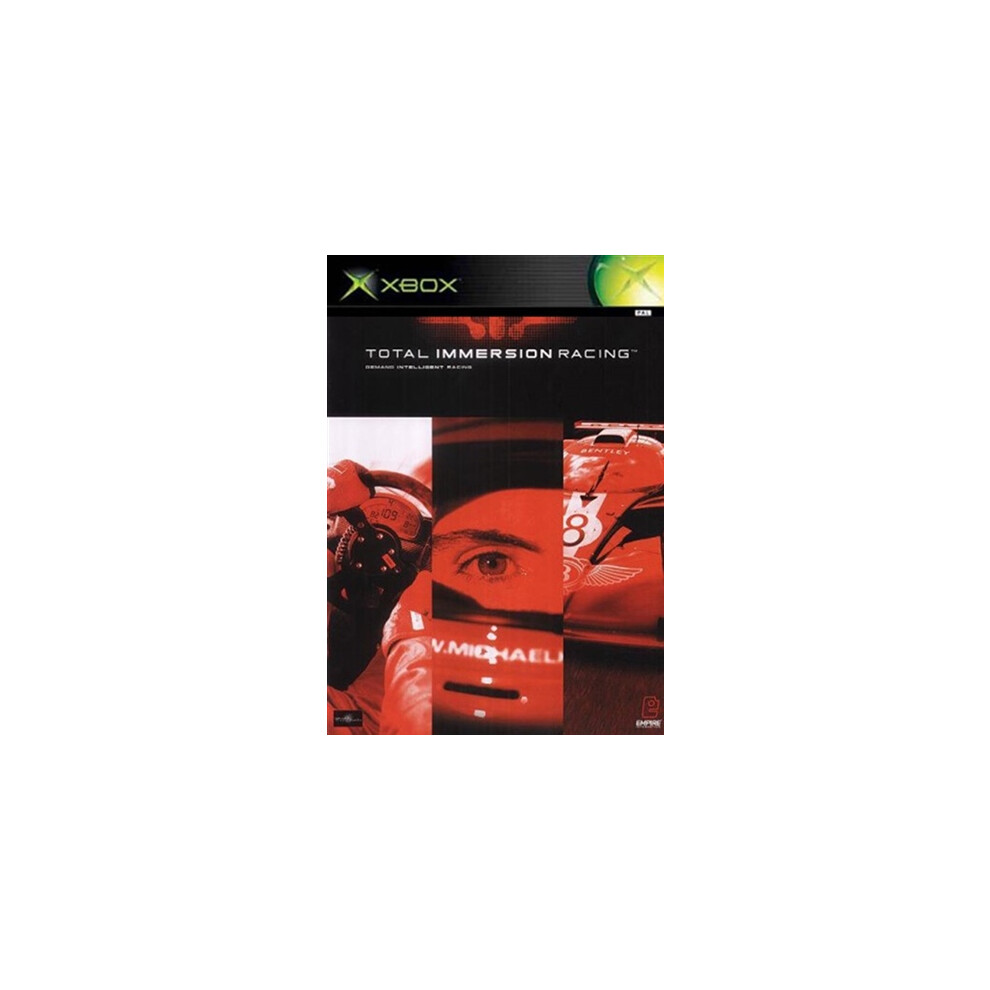 Total Immersion Racing Used Xbox Game 5017783706253