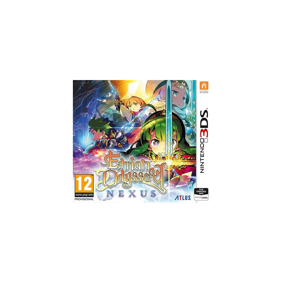 Etrian Odyssey Nexus W/Manual Used Nintendo 3Ds Game 4020628758097