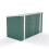 Heavy Duty Steel Bicycle Storage Shed, Dark Green 4