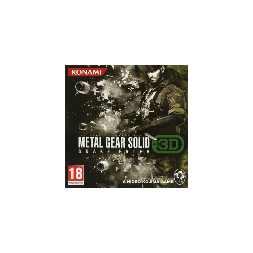 Metal Gear Solid Snake Eater 3D (15) Used Nintendo 3DS Game-image-OPC-PF8YKKX-REFURBISHED
