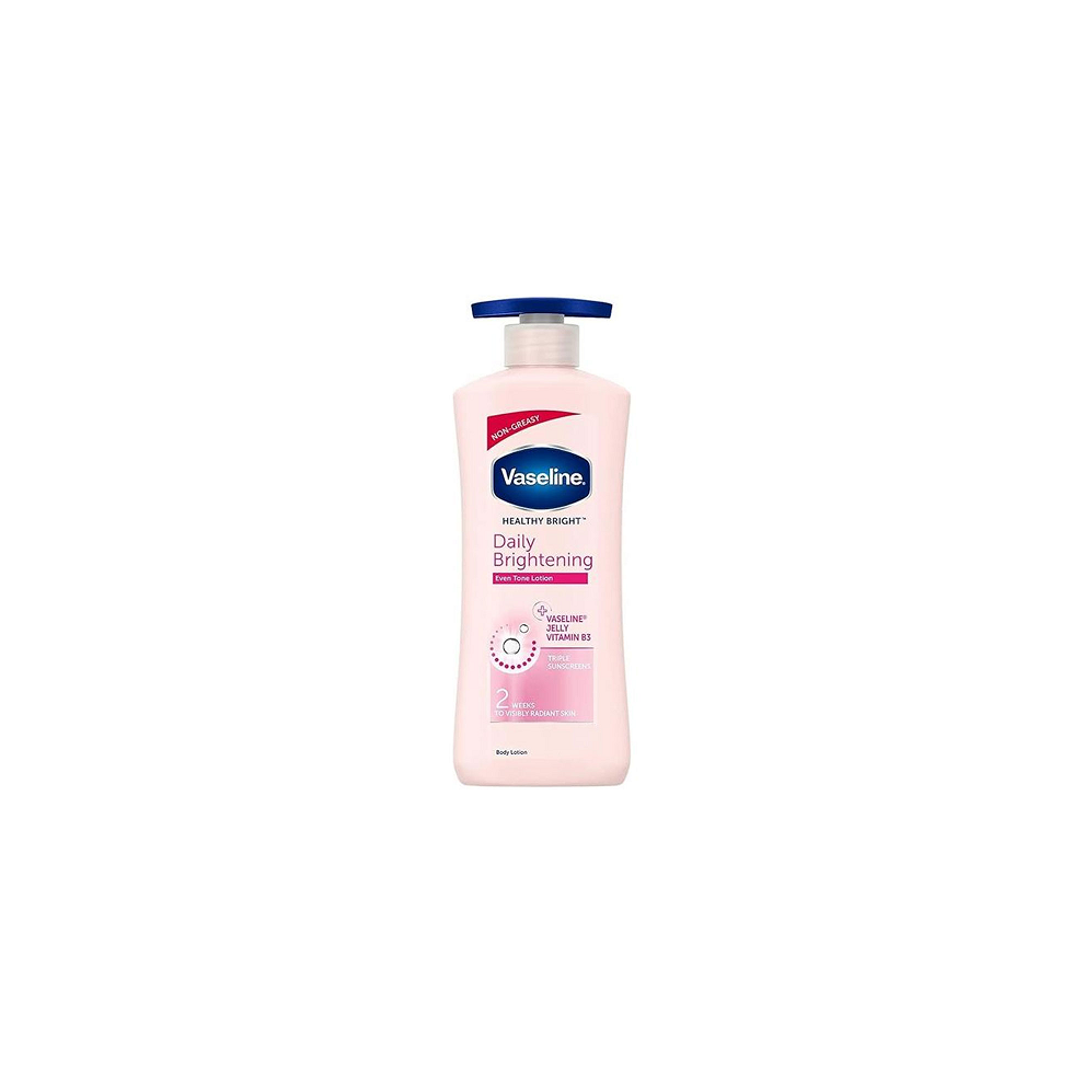 Vaseline Daily Brightening Body Lotion Healthy Bright Moisturiser 600ml Pump