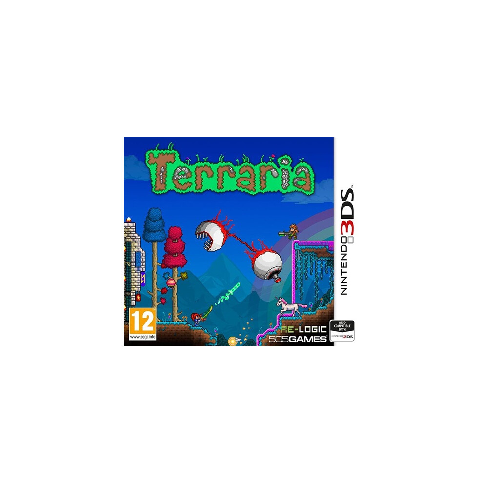 Terraria Used Nintendo 3Ds Game 8023171036847
