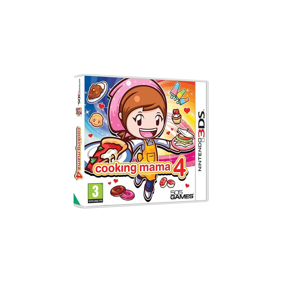 Cooking Mama 4 Used Nintendo 3Ds Game 8023171028637