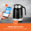 GEEPAS Geepas 2200W Smart Kettle Voice Control, Alexa & Google Assistant 1.7L 3