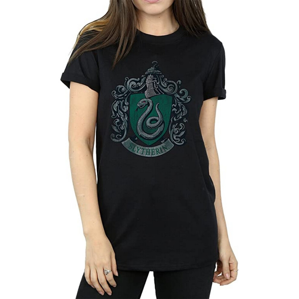 Slytherin Cotton Boyfriend T-Shirt