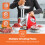 GEEPAS Geepas Electric Meat Grinder 1400W, Red 3