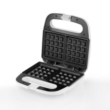 Geepas 815W Waffle Maker 2 Slice Non-Stick Electric Belgian Waffle Maker with Deep Cooking Plates - Waffles in Under 5 Mins