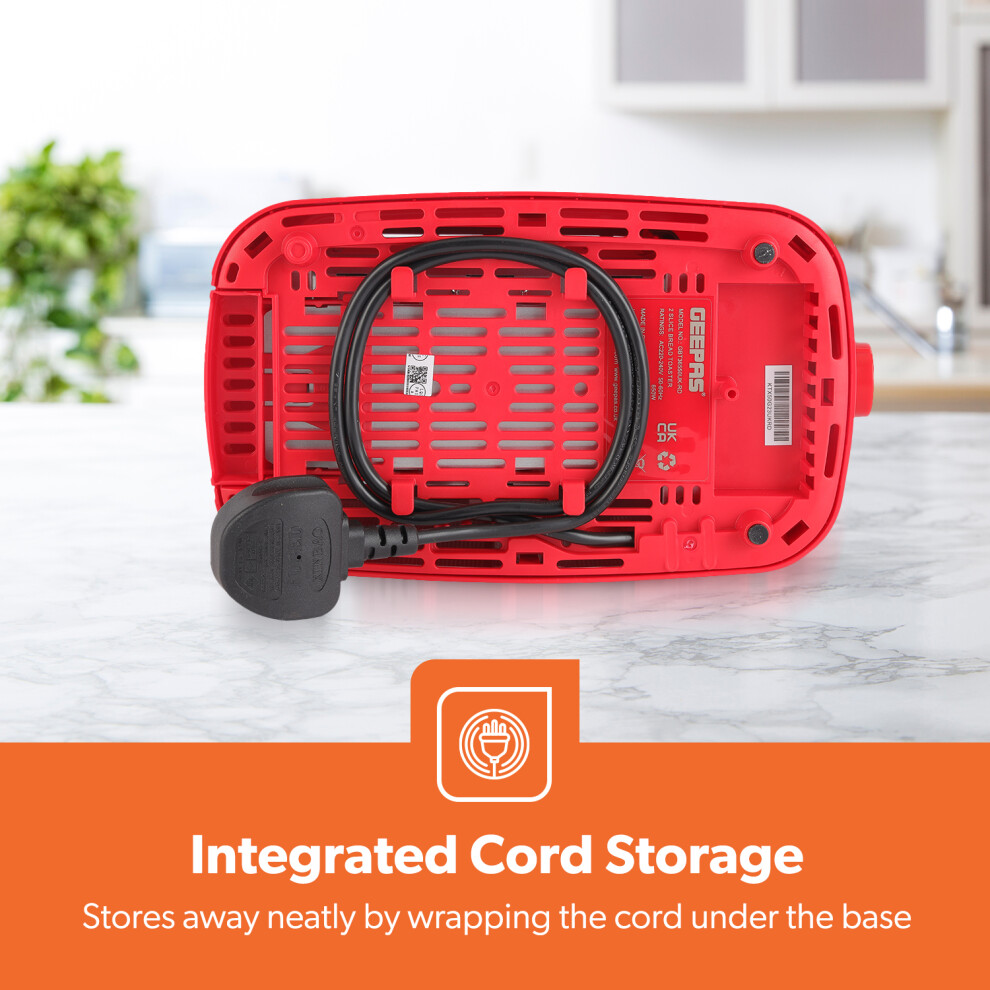 geepas-2-slice-red--wide-slot-bread-toaster-reheat-defrost-function