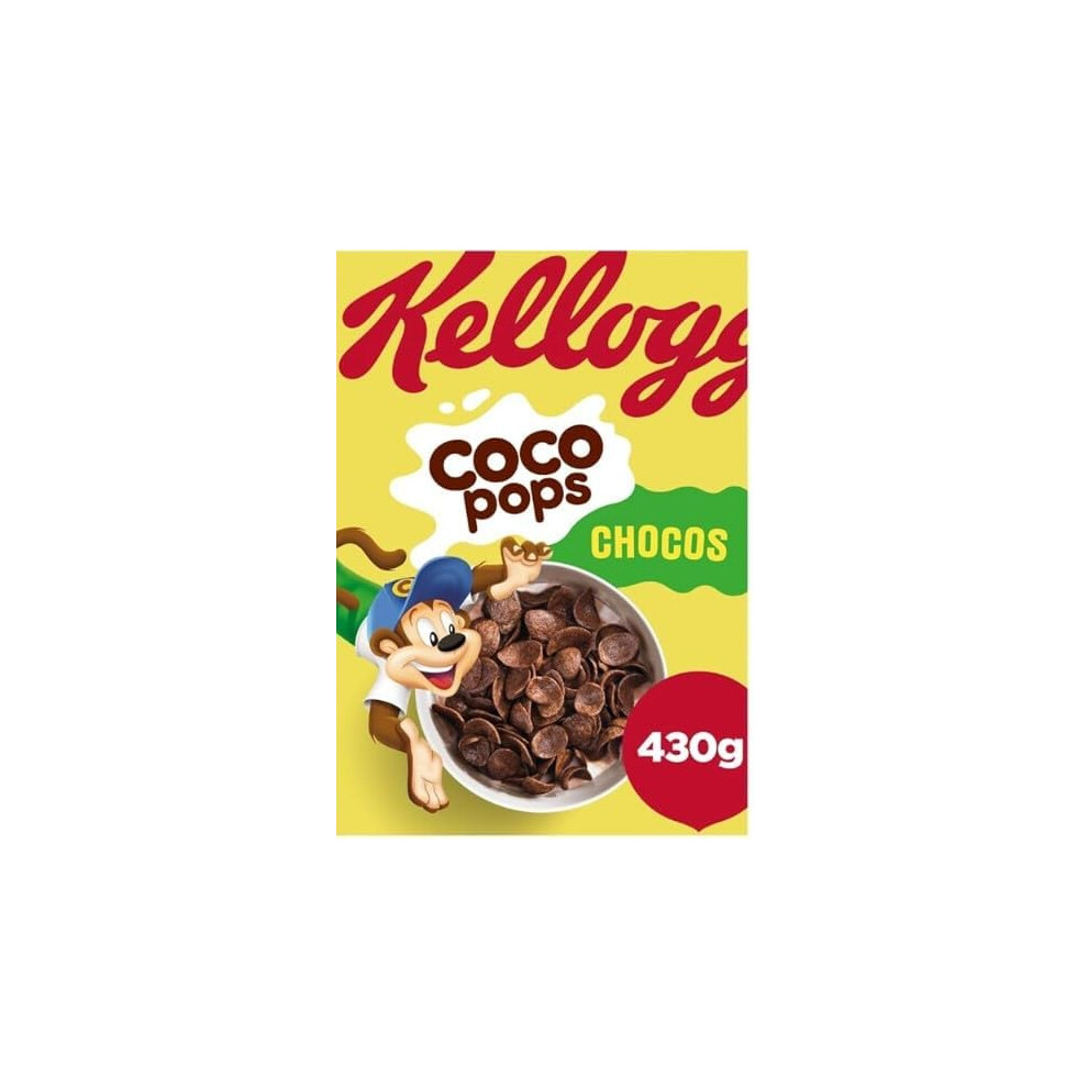 Kelloggs (Pack Of 15) Coco Pops Chocos Breakfast Cereal 430G Size 15