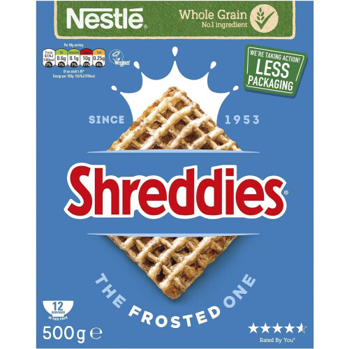 Shreddies The Frosted One Cereal 500g