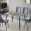 URBN Living (Armani Grey) 120cm Modern 4 Seater Ceramic Rectangle Shape Top Kitchen & Dining Room Table 7