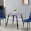 URBN Living (Armani Grey) 80cm Modern 4 Seater Ceramic Square Shape Top Kitchen & Dining Room Table 5