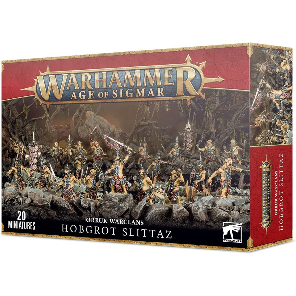 Warhammer Games Workshop - Age Of Sigmar - Orruk Warclans: Hobgrot Slittas