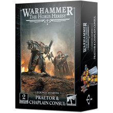 Games Workshop - Warhammer Horus Heresy - L/Astartes: Praetor & Chaplain Consul