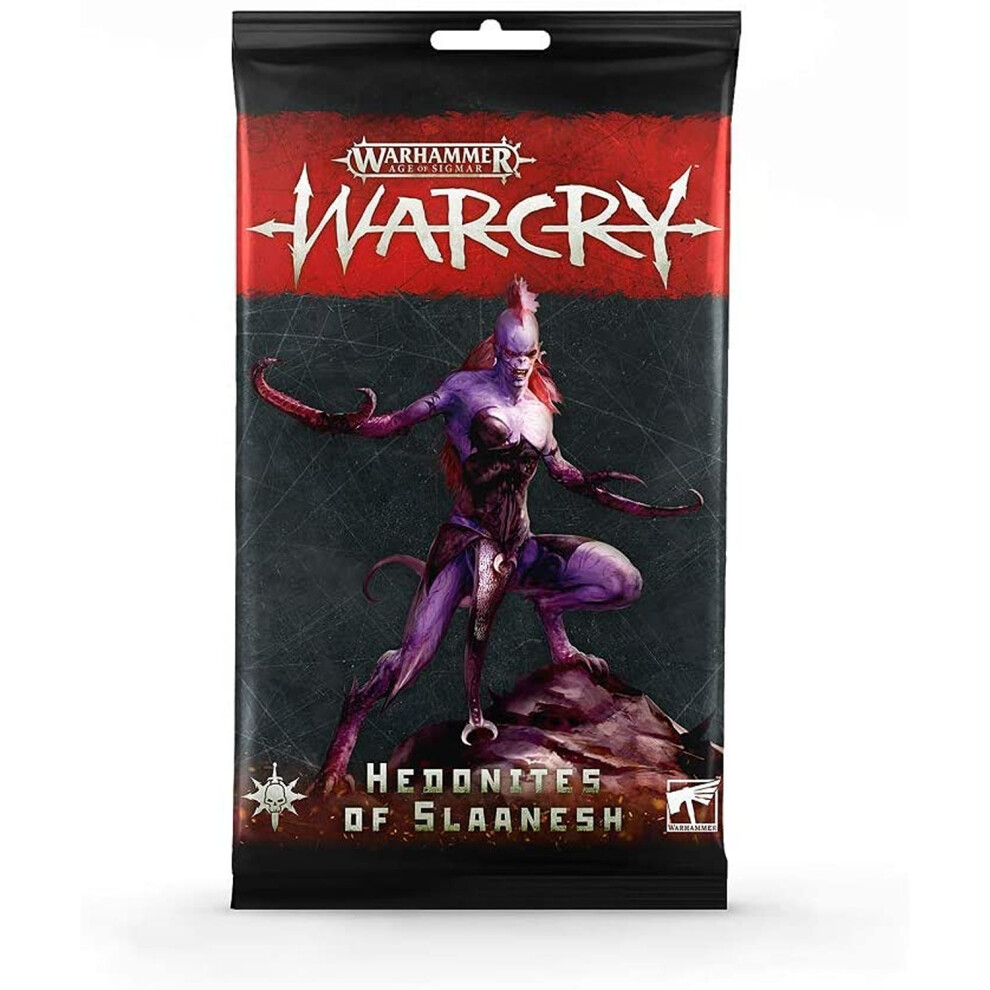 Games Workshop - Warhammer Warcry: Hedonites Of Slaanesh Card Pack