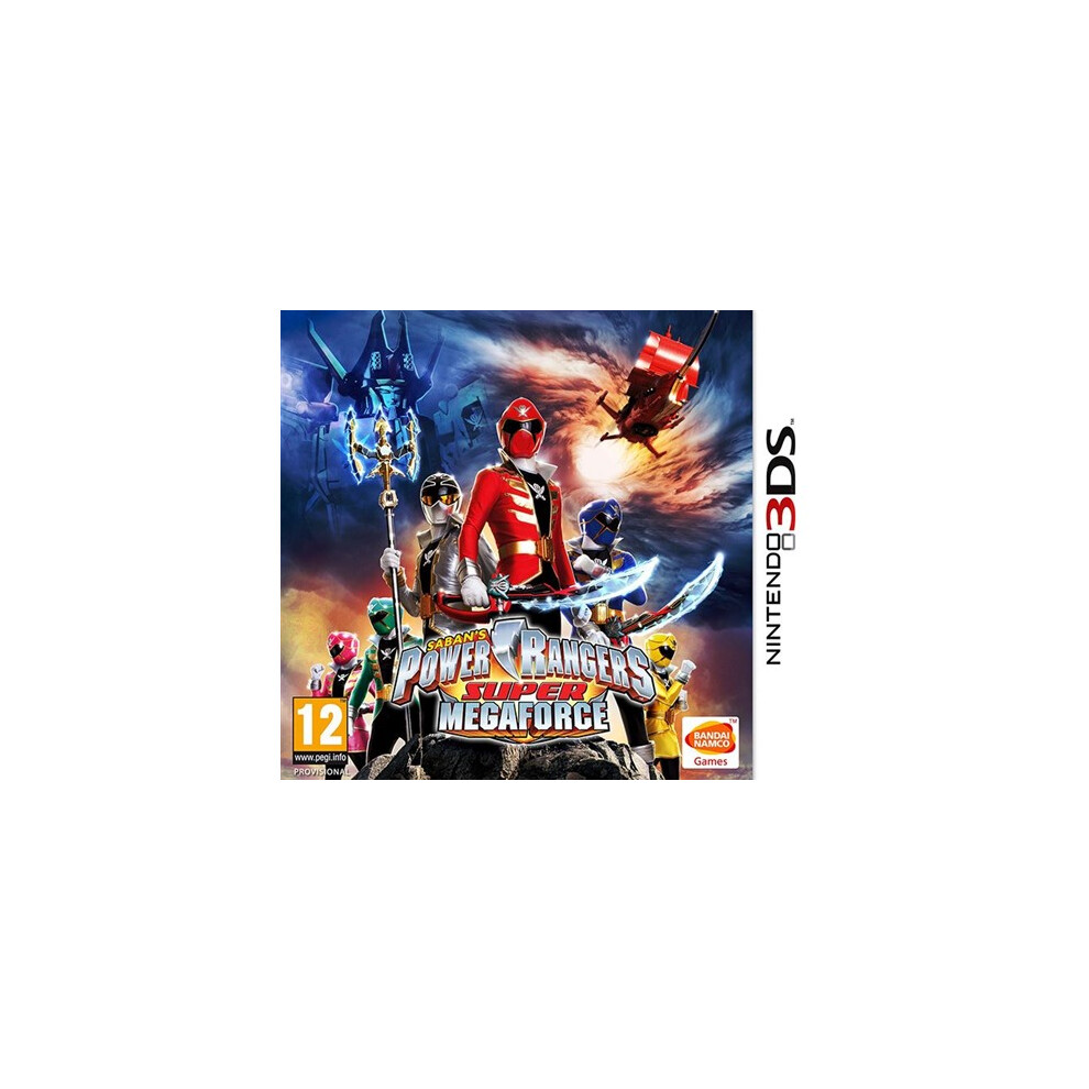 Power Rangers Super Megaforce Used Nintendo 3Ds Game 3391891980784
