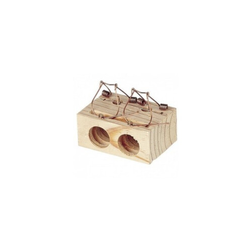 Small two-hole mousetrap