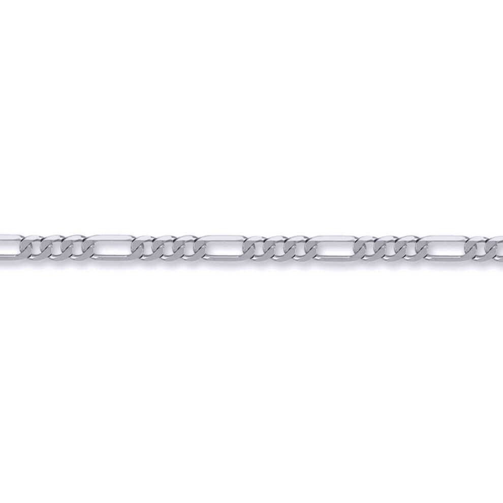 (24) Jewelco London 925 Silver Figaro Chain 3+1 1.5mm - ACN047A