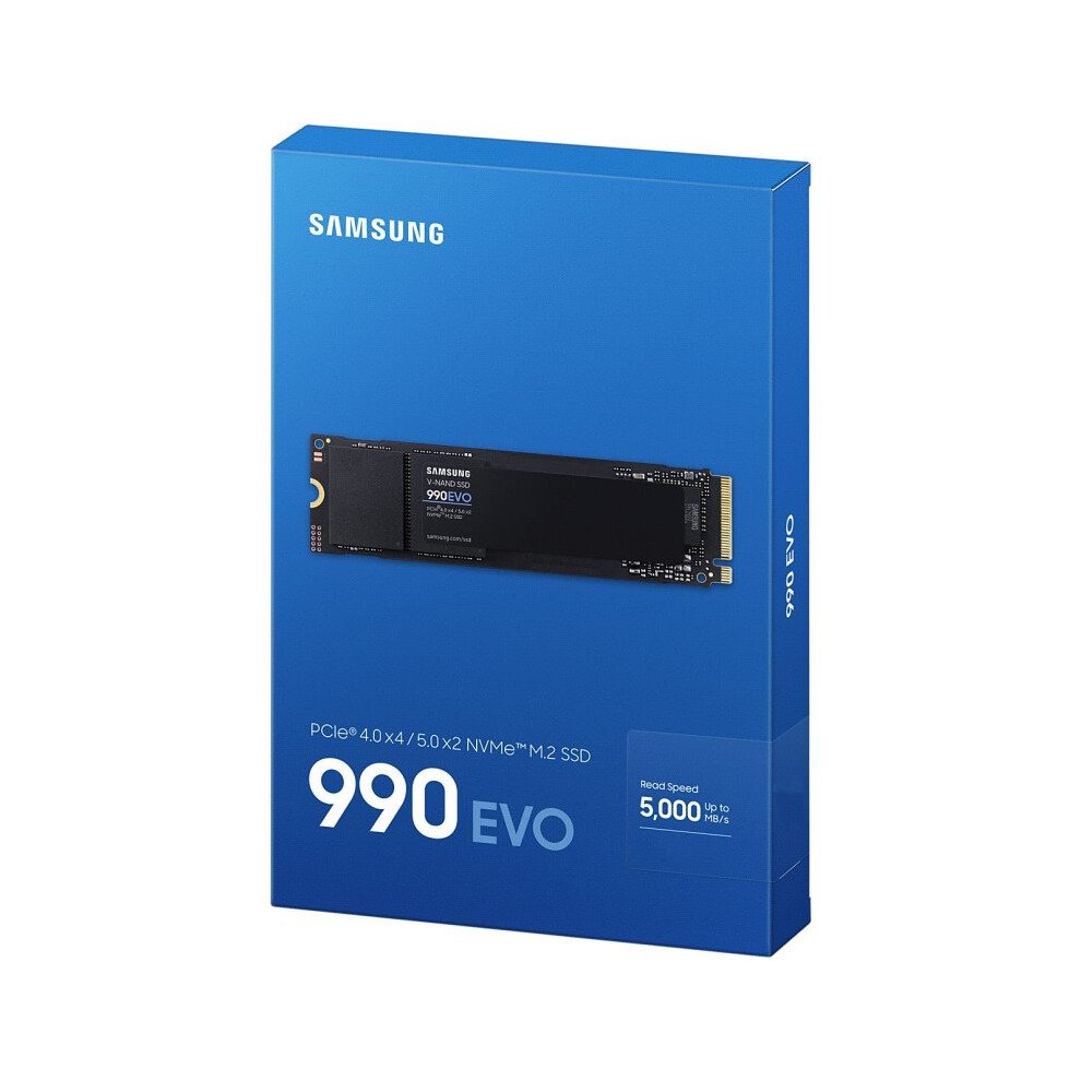 (1TB) SAMSUNG 990 EVO SSD PCIe Gen 4x4 M.2 2280 NVMe Internal Solid State Drive