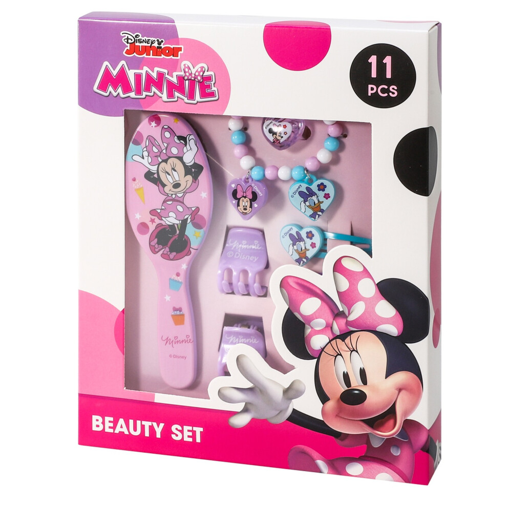 Disney Junior Minnie Mouse Hair and Beauty 11 Piece Set