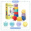 Rainbow Jenga Baby Stacking Blocks and squeeze balls 10 in 1 5