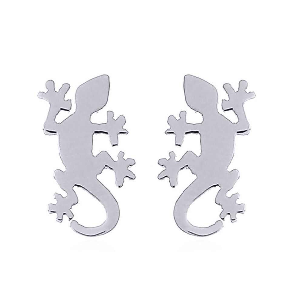 925 Silver  Lizzard Stud Earrings - AES159