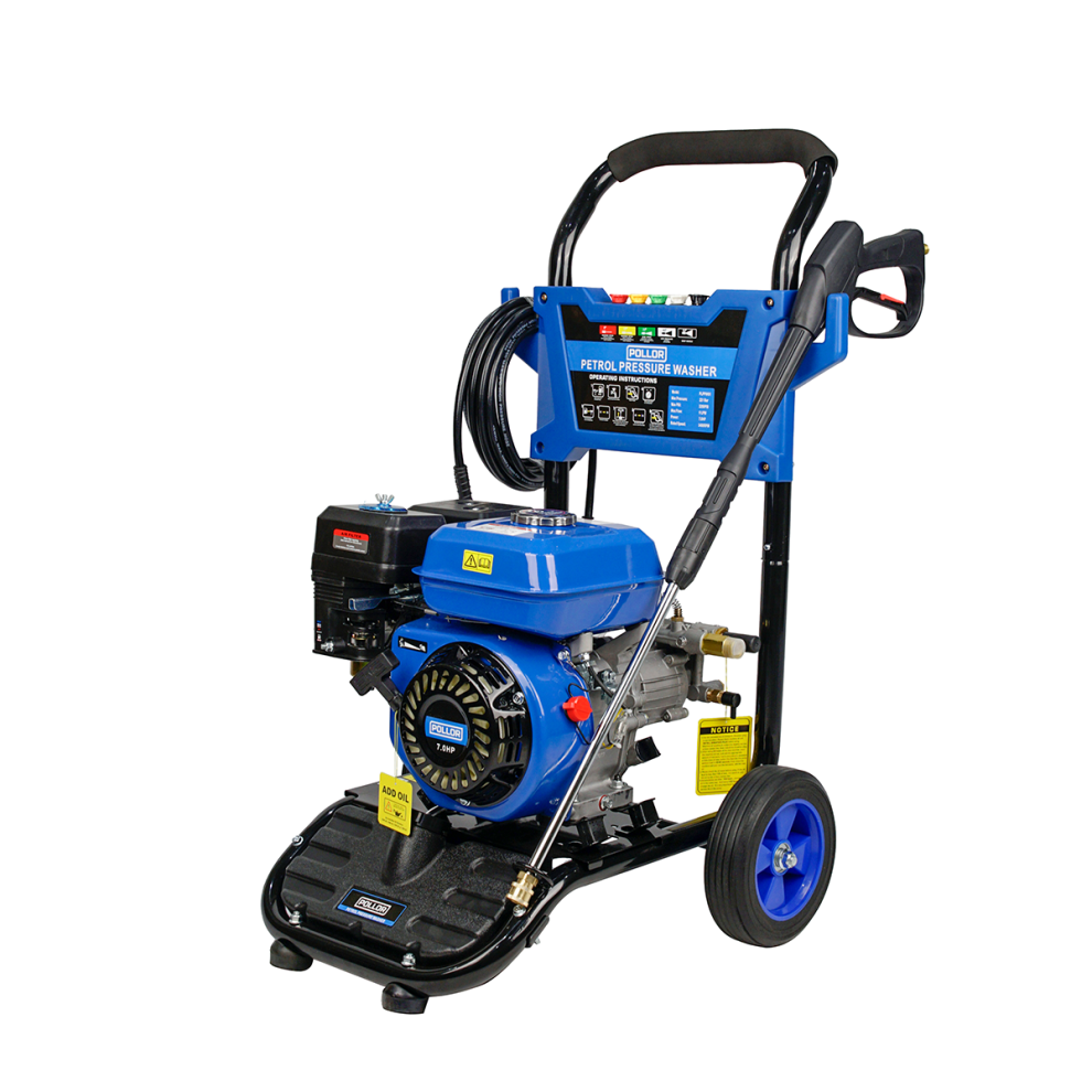 Petrol Pressure Washer 7HP 3200 PSI Power Jet Wash