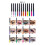 (A) 12pcs/set Liquid Eyeliner Smudge-proof Art Makeup 4