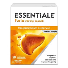 ESSENTIALE FORTE 300mg 50 CAPS Sanofi LIVER SUPPORT Protection
