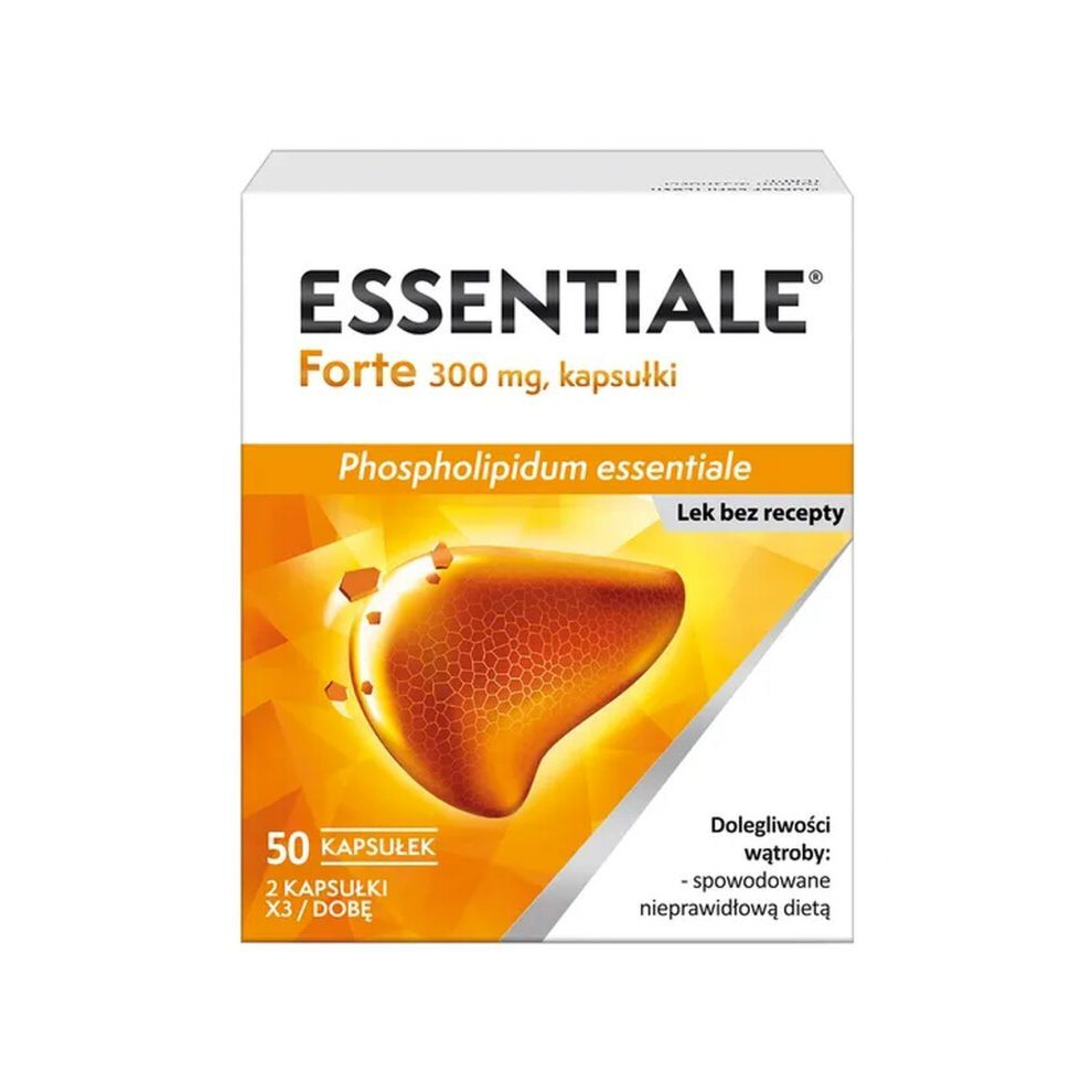 Sanofi-Aventis Essentiale Forte 300Mg 50 Caps Sanofi Liver Support Protection