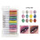 12pcs/set Liquid Eyeliner Colorful Glitter Sequins Eye Makeup 1