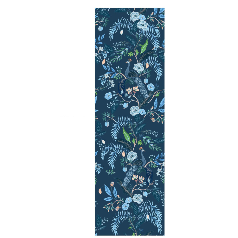 (Rw558) Peel And Stick Removable Wallpaper Botanical Print, Self-Adhesive Floral And Leaf Wall Murals, Use As Wall Paper, Contact Paper Or Shelf Paper 6915070011266