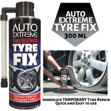 Auto Extreme Quick Fix Car Emergency Flat Tyre Puncture Repair Inflate 300ml