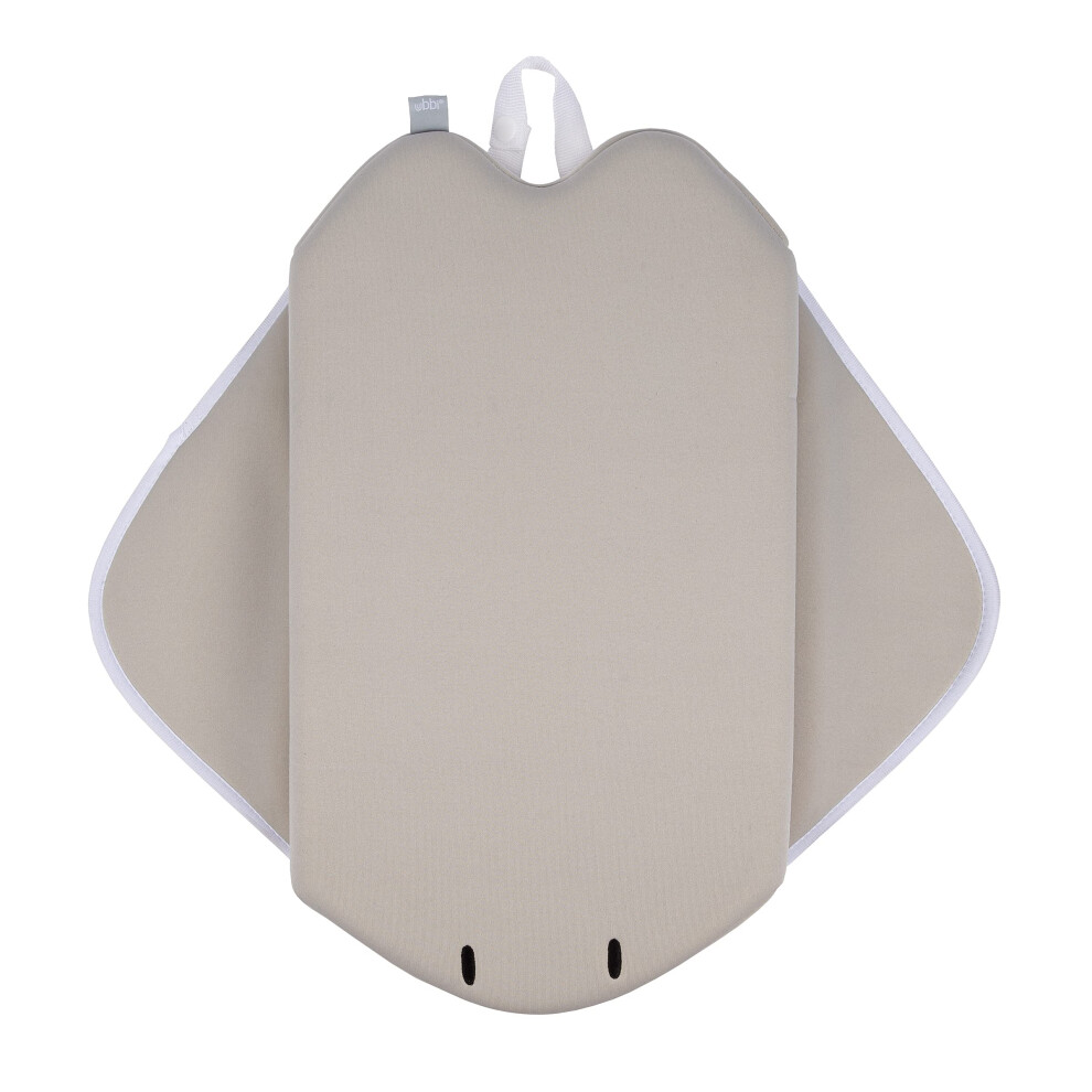 Cushioned Kneeler Pad, Non-Slip, Baby And Toddler Bath Time Must Have Accessory For Parents, Soft Knee Pad For Mom And Dad, Stingray Grey Ubbi