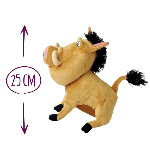 Simba Plüschtier - Disney - Pumbaa - 25 cm - Geeignet ab Geburt - Braun 1