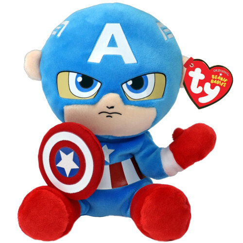 Ty TY Beanie Babies Captain America (Weich) - 6"