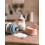 BEABA Boîte doseuse BEABA - 4 compartiments - mineral grey/pink 5