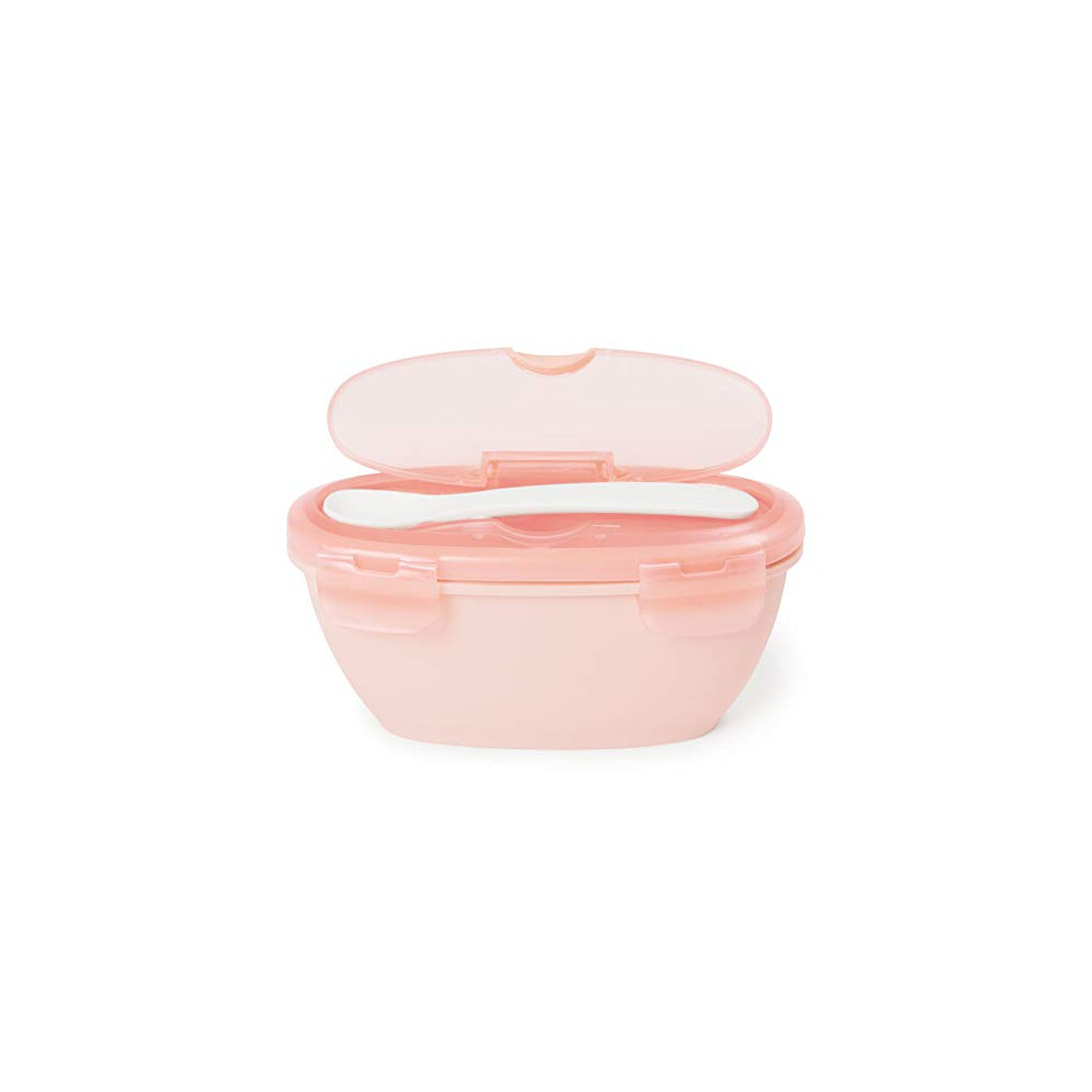 Easy Serve Travel Bowl and Spoon Coral