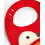 Skip Hop Zoo Fold and Go Silicone Bib Fox, Red 2