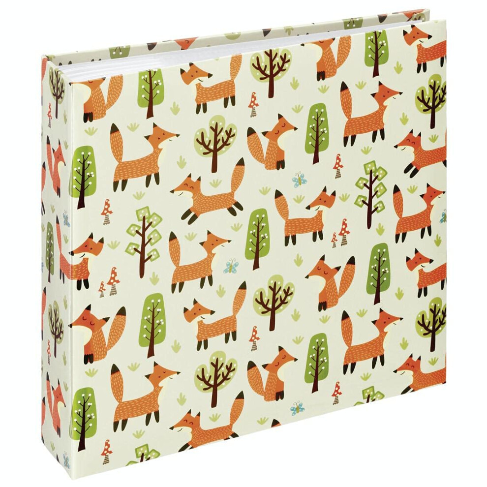 "Forest" Memo Photo Album, 100 White Pages (50 Sheets) fits 200 Photos in 10x15cm Format, Fox, 00002700