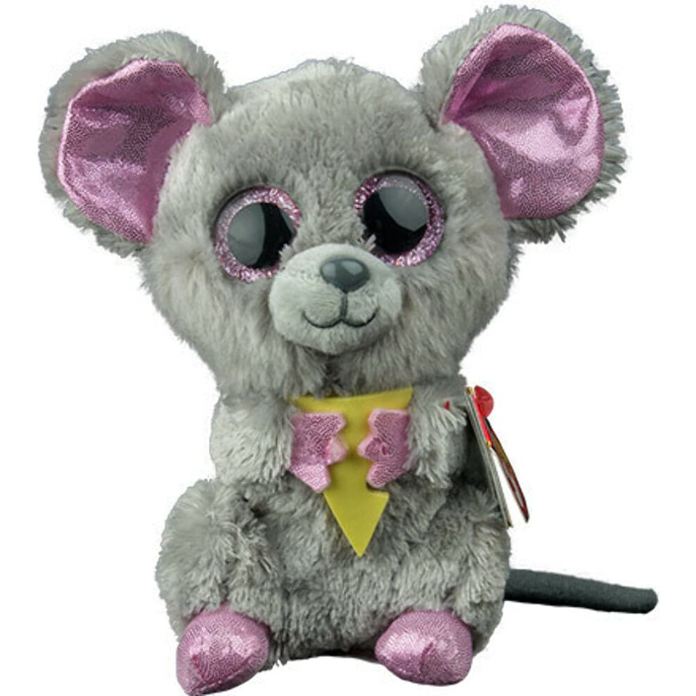 Beanie Boo Plush - Squeaker the Mouse 15cm