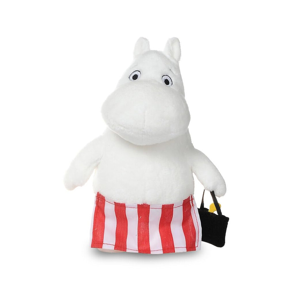 Aurora, 13203, Moomin Official Merchandise, Moominmamma, 6.5In, Soft Toy, White and Red