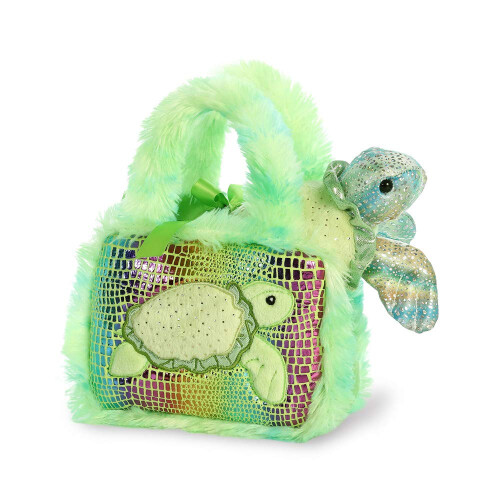Aurora World Fancy Pal Turtle 8In 32827 Green - Plush Soft Toy 1