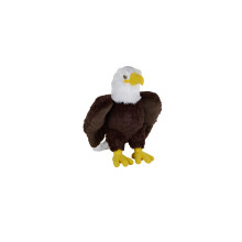 Wild Republic Cuddlekins Eco Aquila, Peluche, 30 cm, Giocattolo in Pile, Riempimento da Bottiglie in Plastica Riciclate