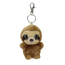 World 61151 Slo Sloth Keychain, Brown