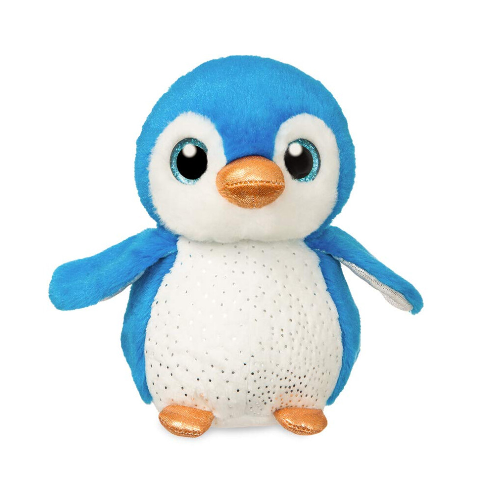 Aurora, 61024, Sparkle Tales, Seaweed Penguin, 7In, Soft Toy, Blue