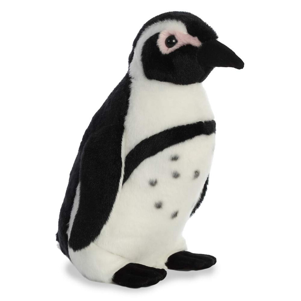 Aurora, 80673, Destination Nation African Penguin, 12In, Soft Toy, Black and White