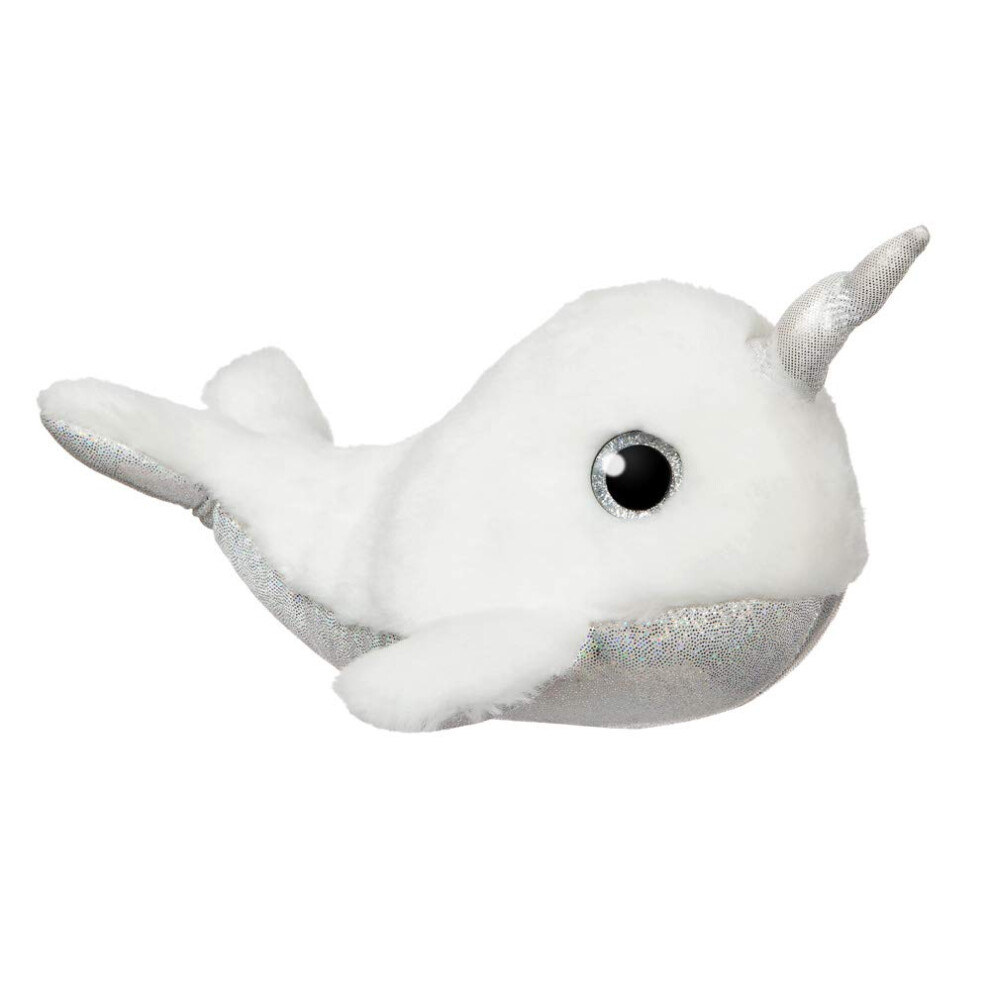 Aurora, 61054, Sparkle Tales, Pearl Narwhal, 7In, Soft Toy, White