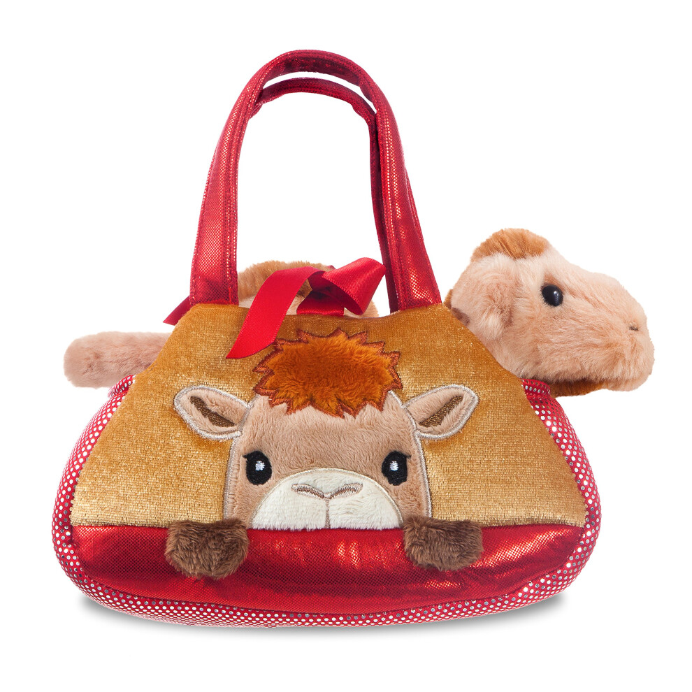 Aurora, 60872, Fancy Pal, Peek-A-Boo Camel, 8In, Soft Toy, Red and Brown